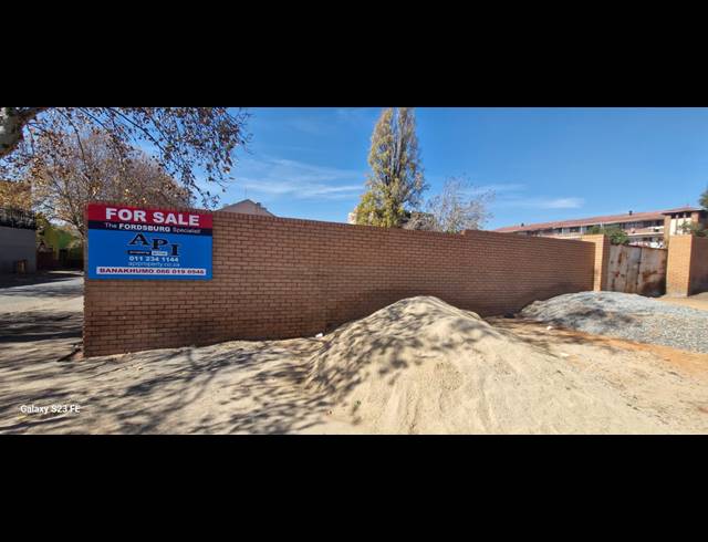 1,000M² VACANT LAND FOR SALE IN FORDSBURG
